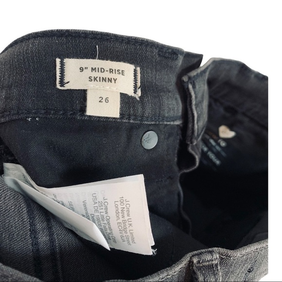 Madewell 9" Mid-Rise Jeans Size 26 - Picture 9 of 10